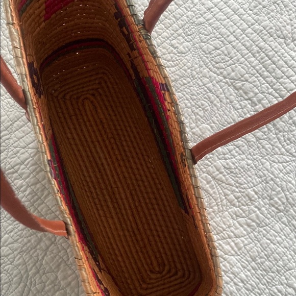 Handcrafted Woven Tote Bag - Multicolor - Picture 6 of 6